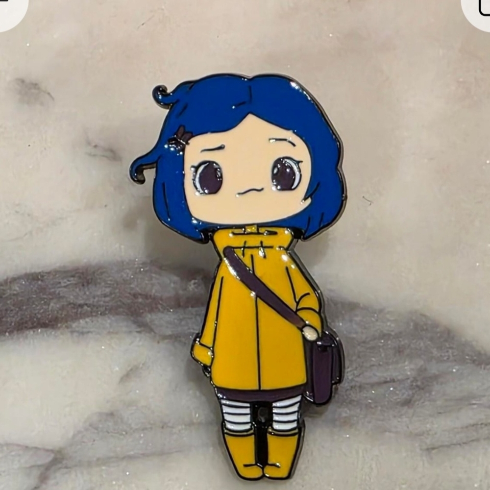 Cute Cartoon Character Enamel Pin